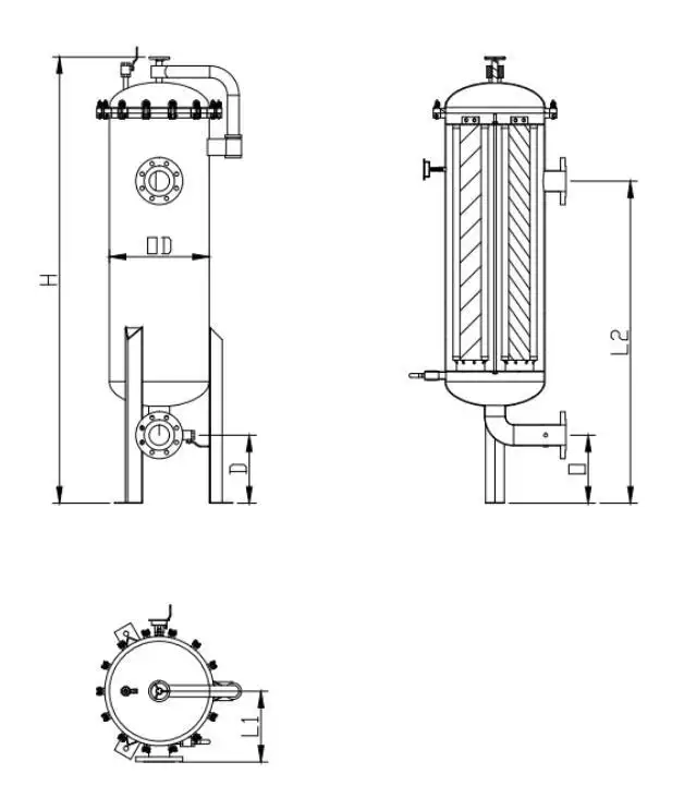 China large flow filter housing factory