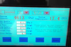 Filter Element Precision Testing