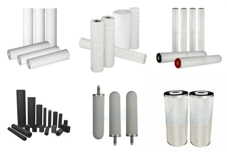 what are commonly used cartridge filters in water filter housing