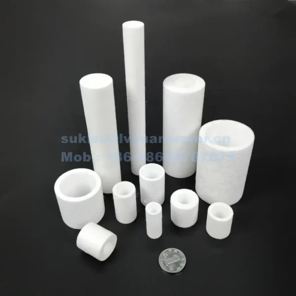 10um Porous Plastic PP bond 5 micron spun polypropylene filter cartridge for gas air water purification spare parts