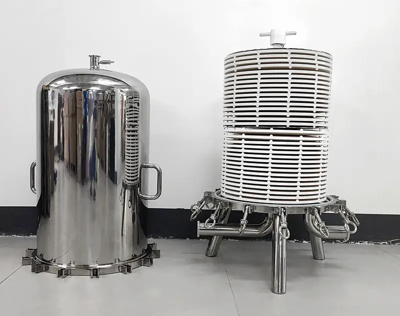 16-inch Sanitary Membrane Stack Filter Housing