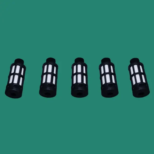 BSP Male Thread Plastic silencer Pneumatic Black blue Air Quick Exhaust Muffler