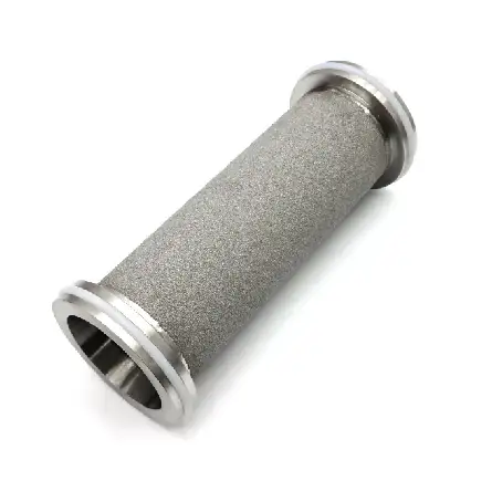OEM micro 316 Stainless Steel Filter cartridge Sintered metal powder filter element OEM micro 316 Stainless Steel Filter cartridge Sintered metal powder filter element