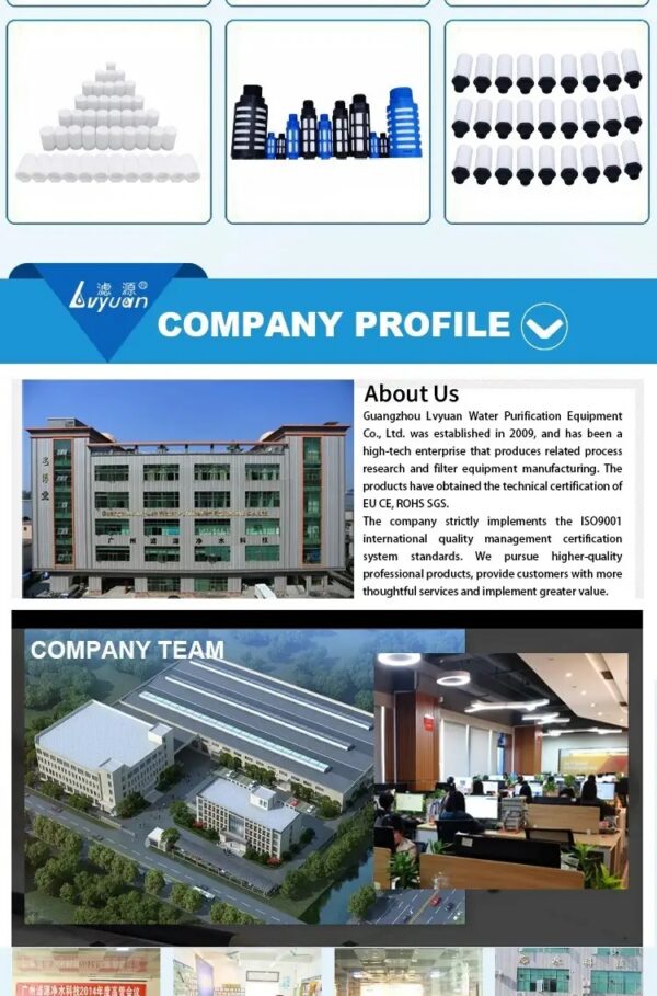 Pneumatic Plastic Muffler Silencer with Sound Absorbing