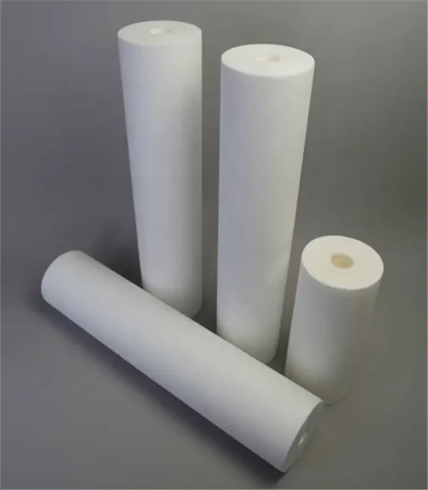 Polyspun PP sediment filter water 1 5 20 micron bonded cartridge for standard unconventional