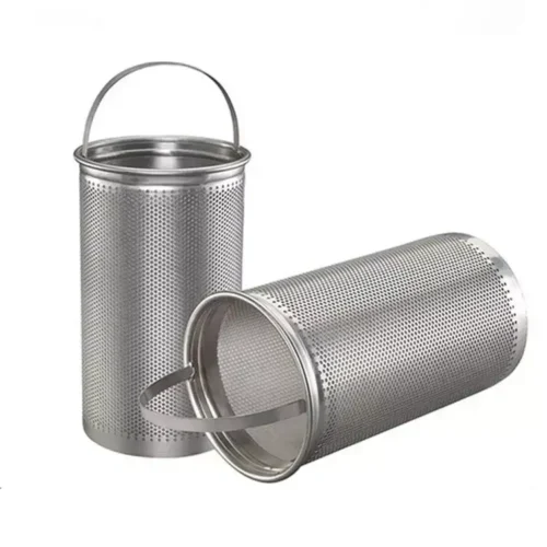 Sintered Stainless Steel SS316 Cartridge Basket Strainer Element Sintered Stainless Steel SS316 Cartridge Basket Strainer Element