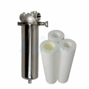pp sediment filter cartridge water with steel filter housing for filter water systems