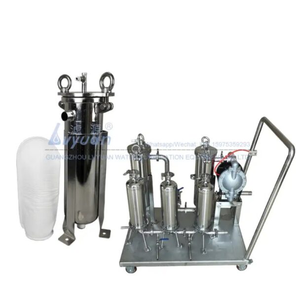 Bag Filter SS304 Stainless Steel Single Housing Bag Filter SS304 Stainless Steel Single Housing