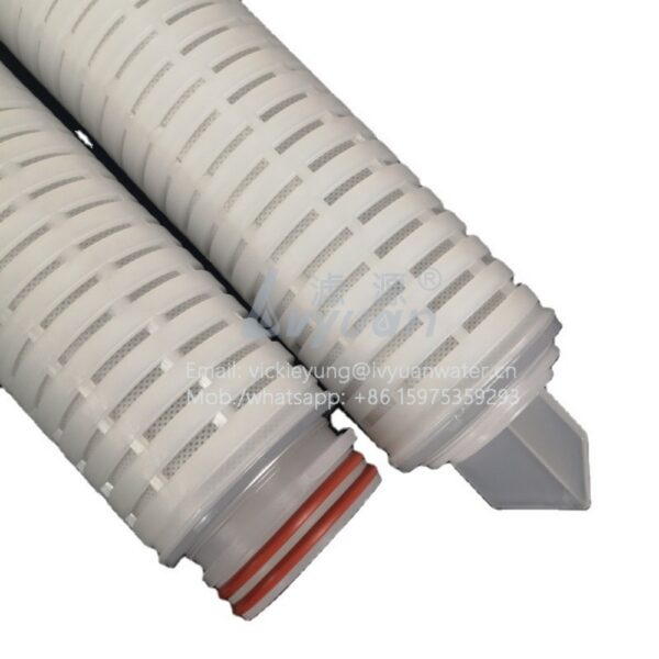 Ly-Plf10 Polypropylene 10 Inch Pleated Membrane Cartridge Filter