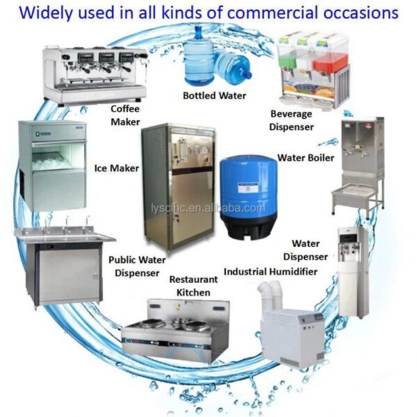 Pure Quality Reverse Osmosis Filtration Large Scale Water Purification System Pure Quality Reverse Osmosis Filtration Large Scale Water Purification System