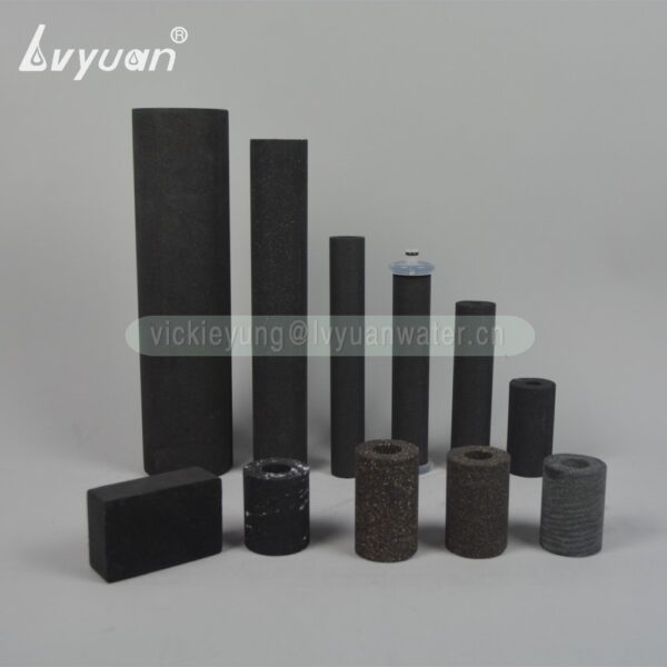 Sintering Filter Factory 51025 Microns Carbon Filter Block