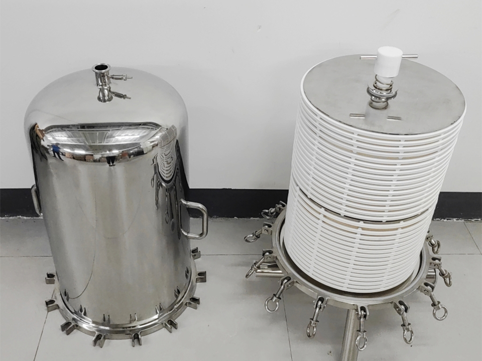 Stainless Steel Depth Stacked Filter Housing