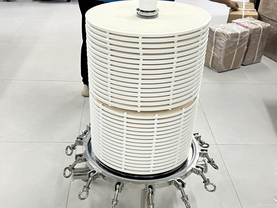 Stainless Steel Depth Stacked Filter Housing