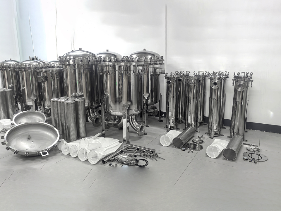Sanitizing Stainless Filter Housings Between Changeovers 1 Sanitizing Stainless Filter Housings
