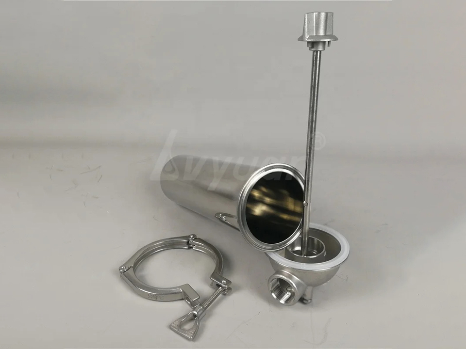 Stainless Filter Housings for Syrup and Beverage Blending Lines