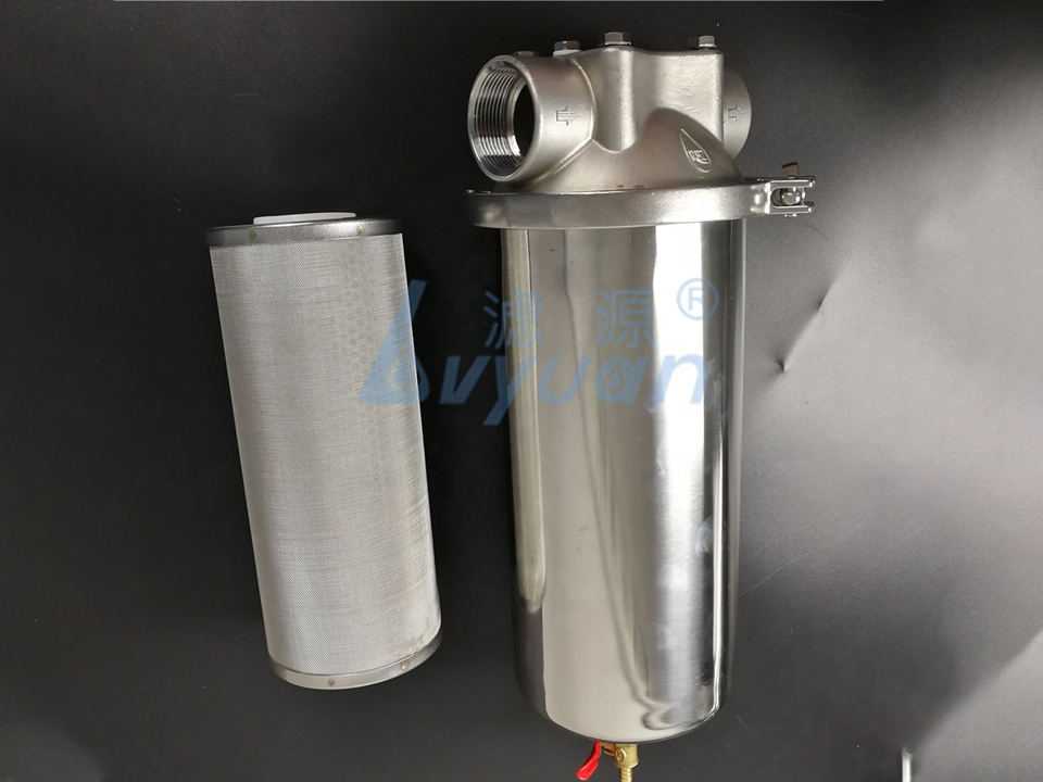 Stainless Filter Housings for Syrup and Beverage Blending Lines