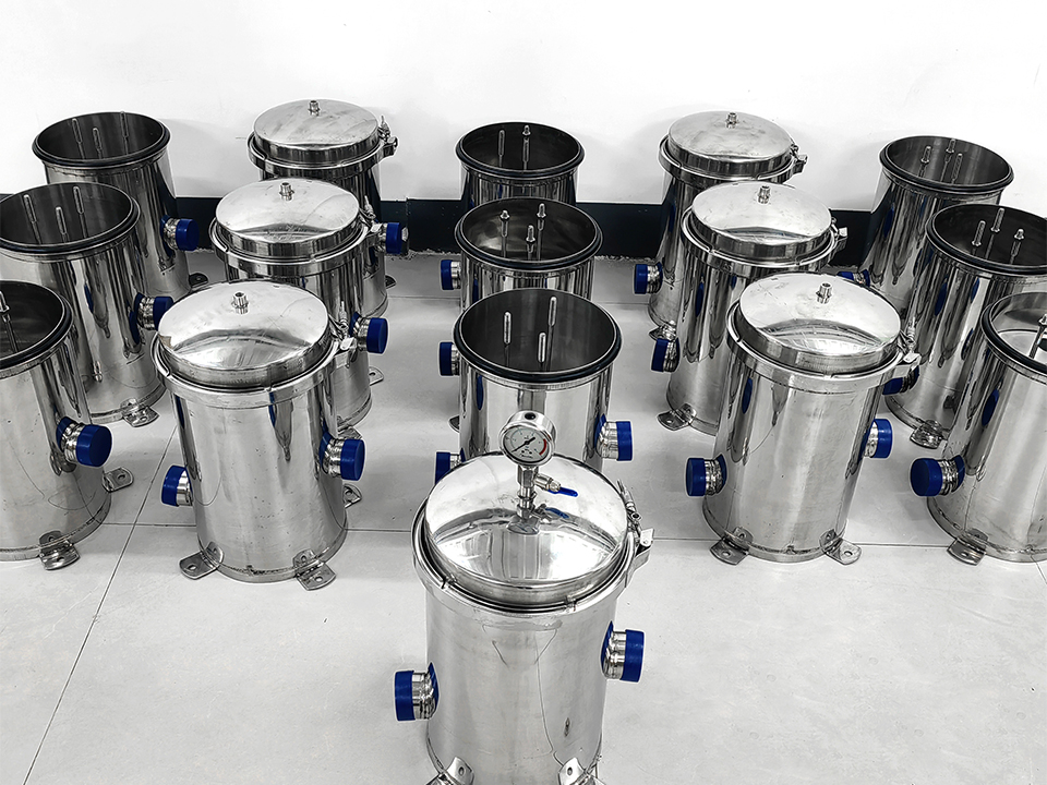 Stainless Steel Bag Filter Housing