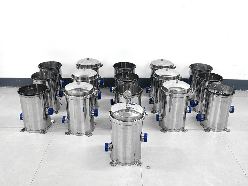 Stainless Steel Bag Filter Housing