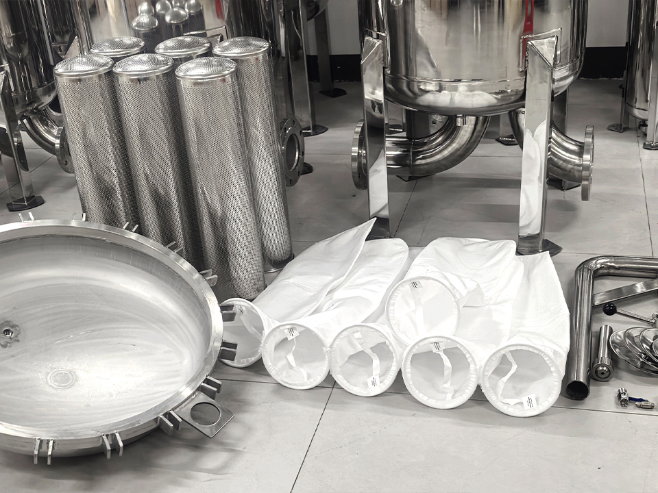 Filter Housing Setup for Brewery Final Product Filtration Lines