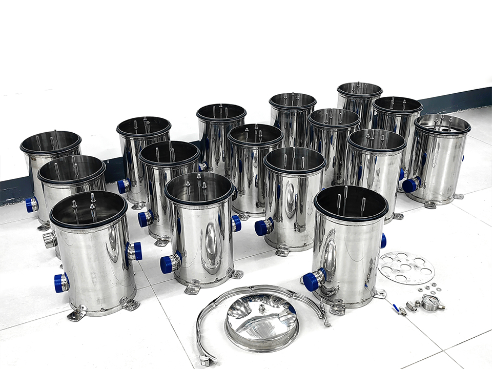 Stainless Housings for Commercial RO Skids in Hospital Systems
