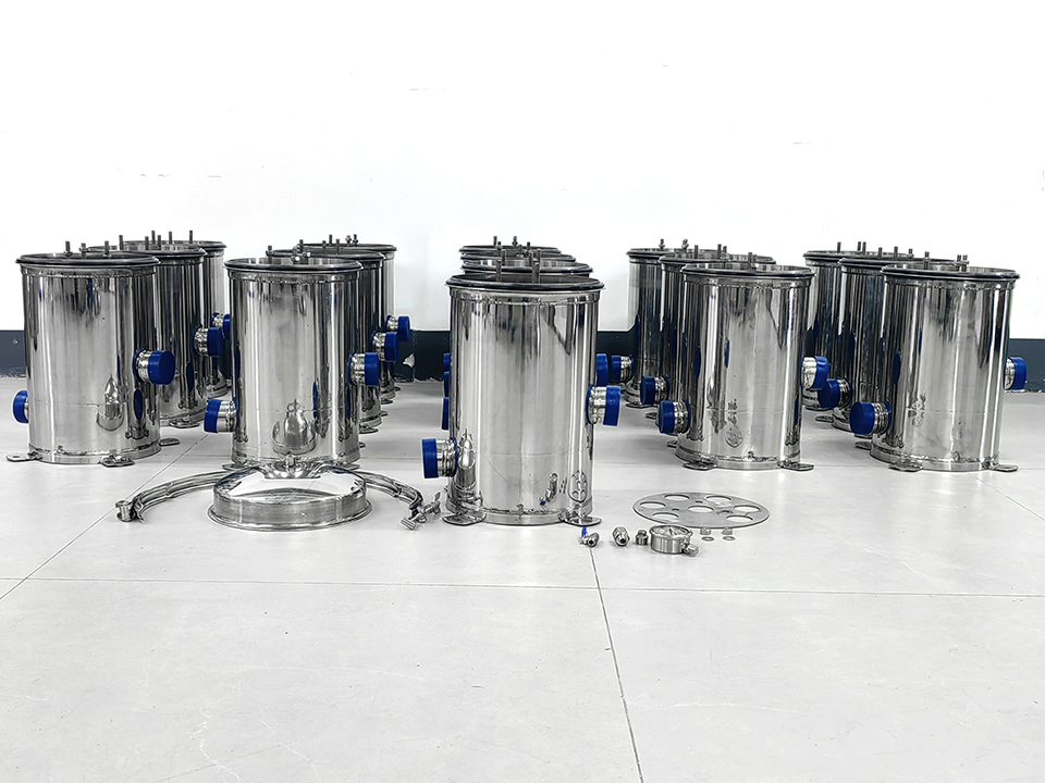 Stainless Housings for Commercial RO Skids in Hospital Systems