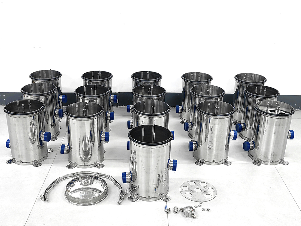 Stainless Housings for Commercial RO Skids in Hospital Systems