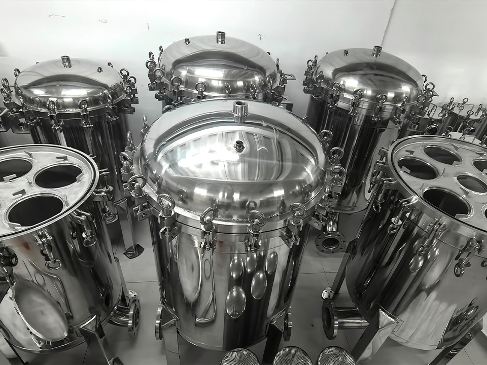 Wastewater Treatment Plant Polishing with Cartridge Housings 4 Wastewater Treatment Plant Polishing with Cartridge Housings