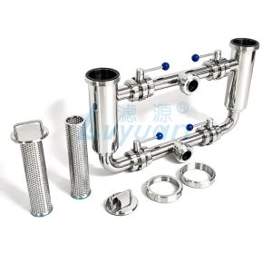 Sanitary Stainless Steel Duplex Filter Housing System 2 Duplex Filter Housing (6)
