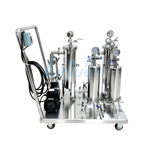 Mobile Stainless Steel Filtration Cart (1)
