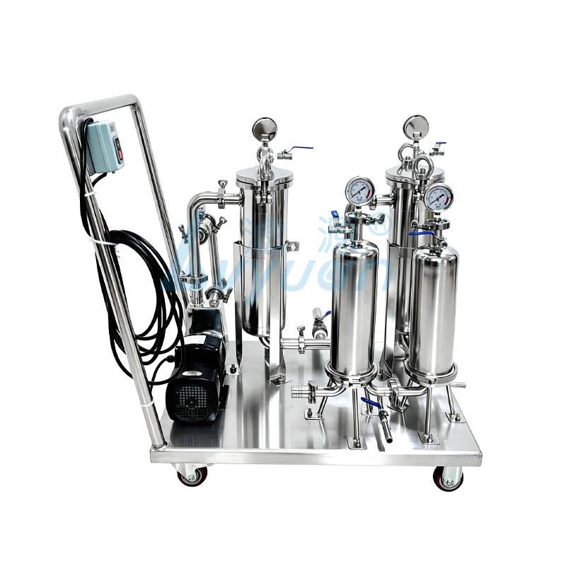 Mobile Stainless Steel Filtration Cart (1)