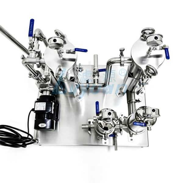 Mobile Stainless Steel Filtration Cart (6)