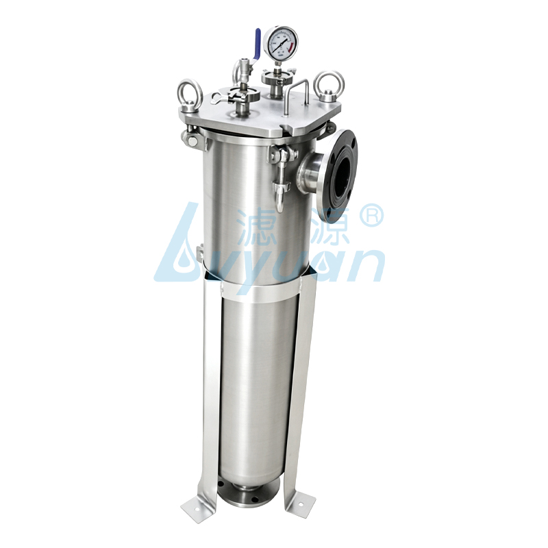 Home 13 Side Entry Stainless Steel Single Bag Filter Housing (5)