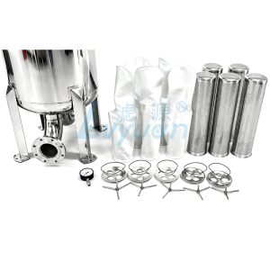 Stainless Steel Multi-Bag Filter Housing for Process Use 2 Stainless Steel Multi-Bag Filter Housing (1)