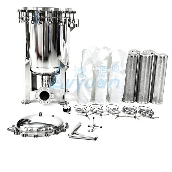 Stainless Steel Multi-Bag Filter Housing (3) Stainless Steel Multi-Bag Filter Housing (3)