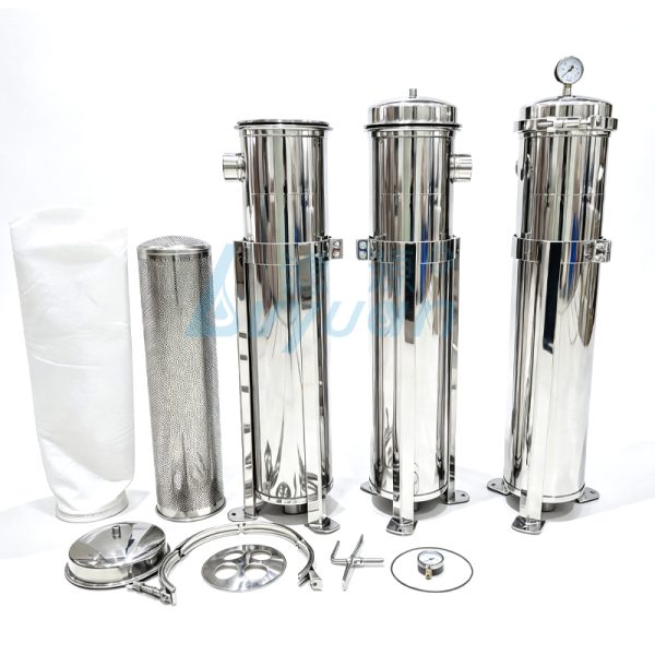 Tri-Clamp Stainless Steel Bag Filter Housing (7) Tri-Clamp Stainless Steel Bag Filter Housing (7)
