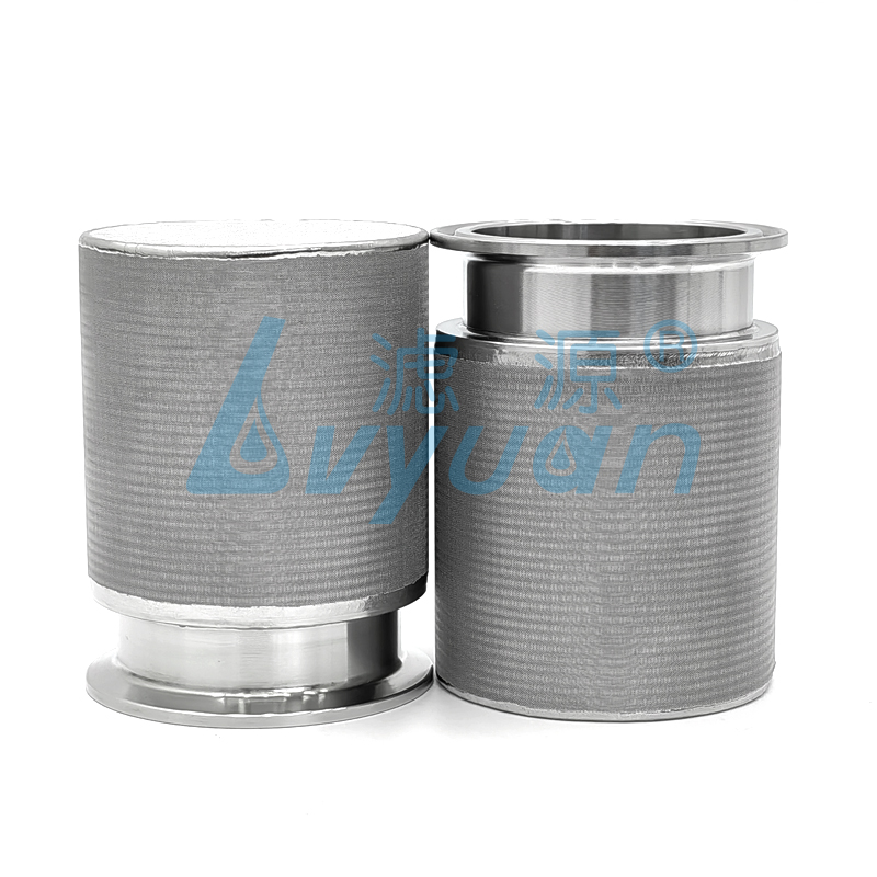 Tri-clamp sintered wire mesh filter element (6)