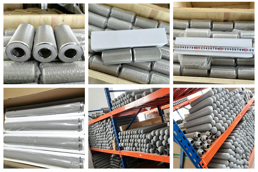 sintered metal filter 20