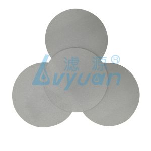 Custom Sintered Porous Metal Filter Disc for OEM Systems 2 sintered porou metal disc filter (7)