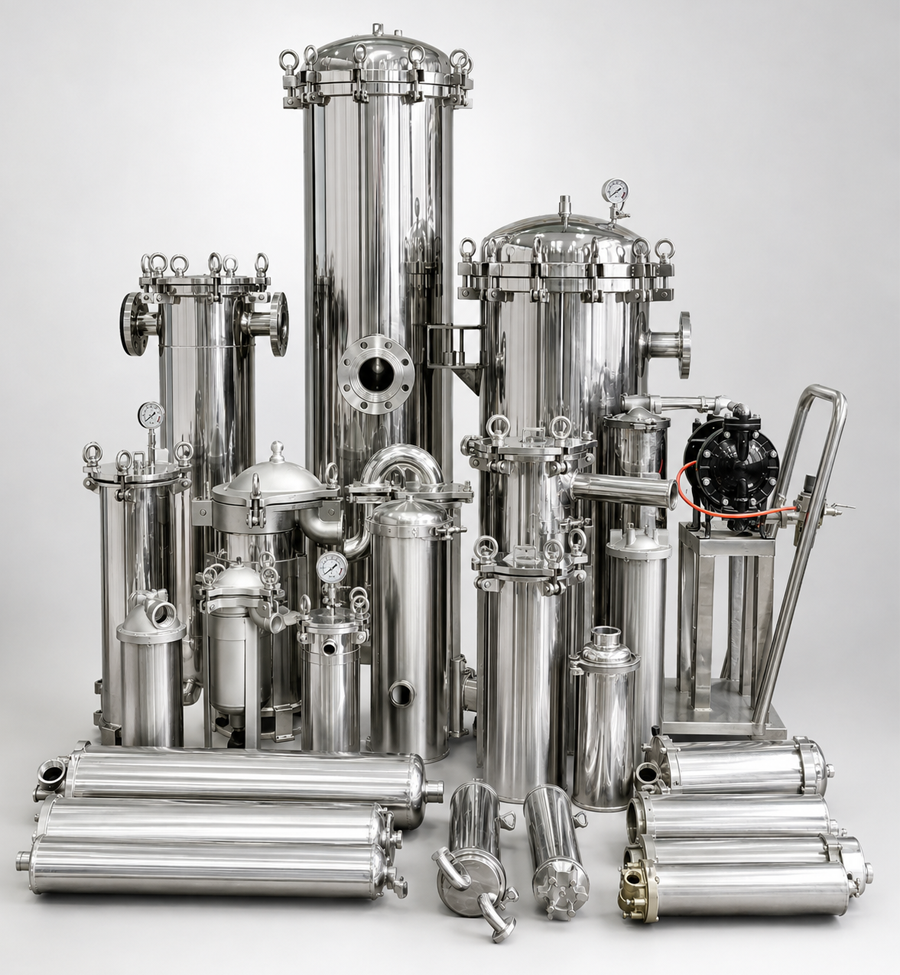 Stainless Steel Filter Housings 1 stainless steel filter housing 2