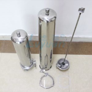 20 Inch Big Blue Stainless Steel Cartridge Filter Housing