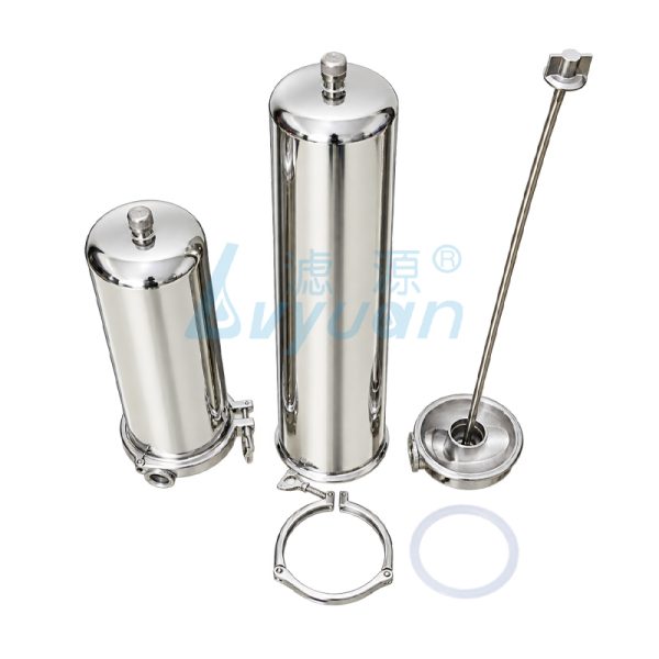 20 Inch Big Blue Stainless Steel Cartridge Filter Housing