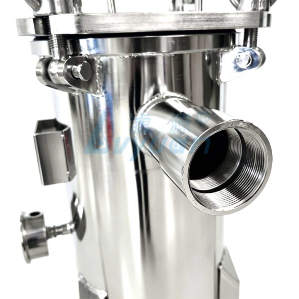 Stainless Steel Magnetic Bag Filter Housing for Liquids