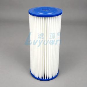 PE pleated filter cartridge