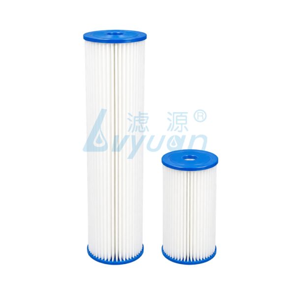 PE pleated filter cartridge PE pleated filter cartridge