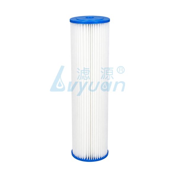 PE pleated filter cartridge PE pleated filter cartridge