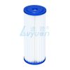PE pleated filter cartridge PE pleated filter cartridge