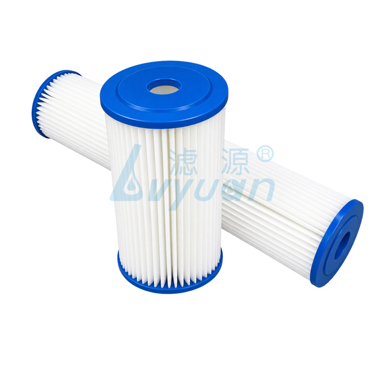 PE pleated filter cartridge