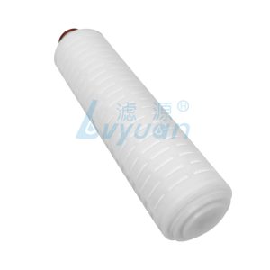 Pleated Fiber Membrane Cartridge for Industrial Filtration 2 pleated fiber membrane water filter cartridge (6)