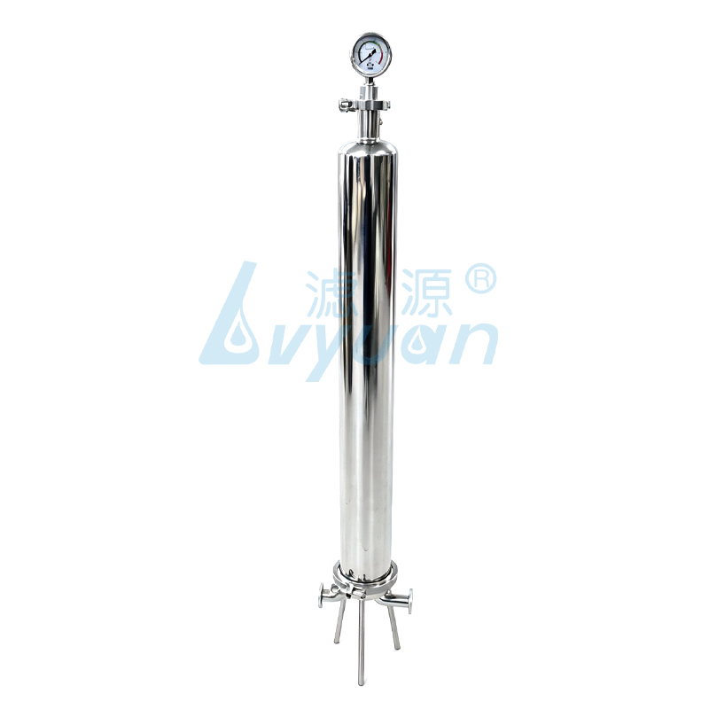 sanitary cartridge filter housing