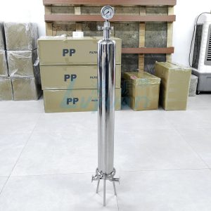 sanitary cartridge filter housing